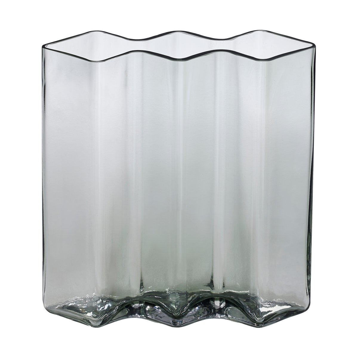 Born In Sweden Row vase three chambers high Grey