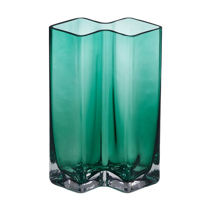 Born In Sweden Row vase two chambers Green