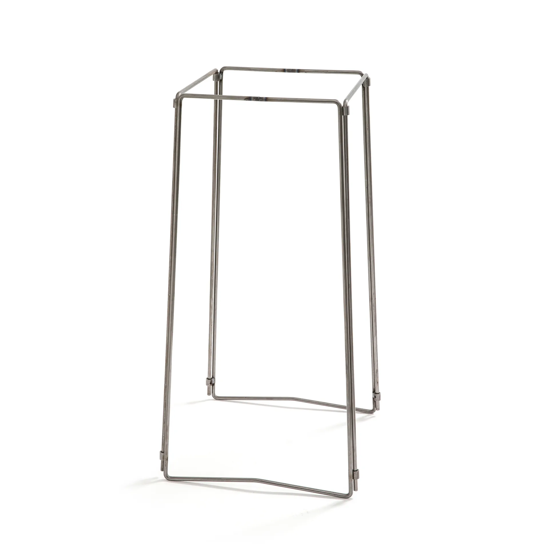 Stumpastaken candle holder base, Silver Born In Sweden