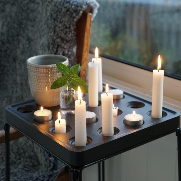 Stumpastaken candle holder black - large - Born In Sweden