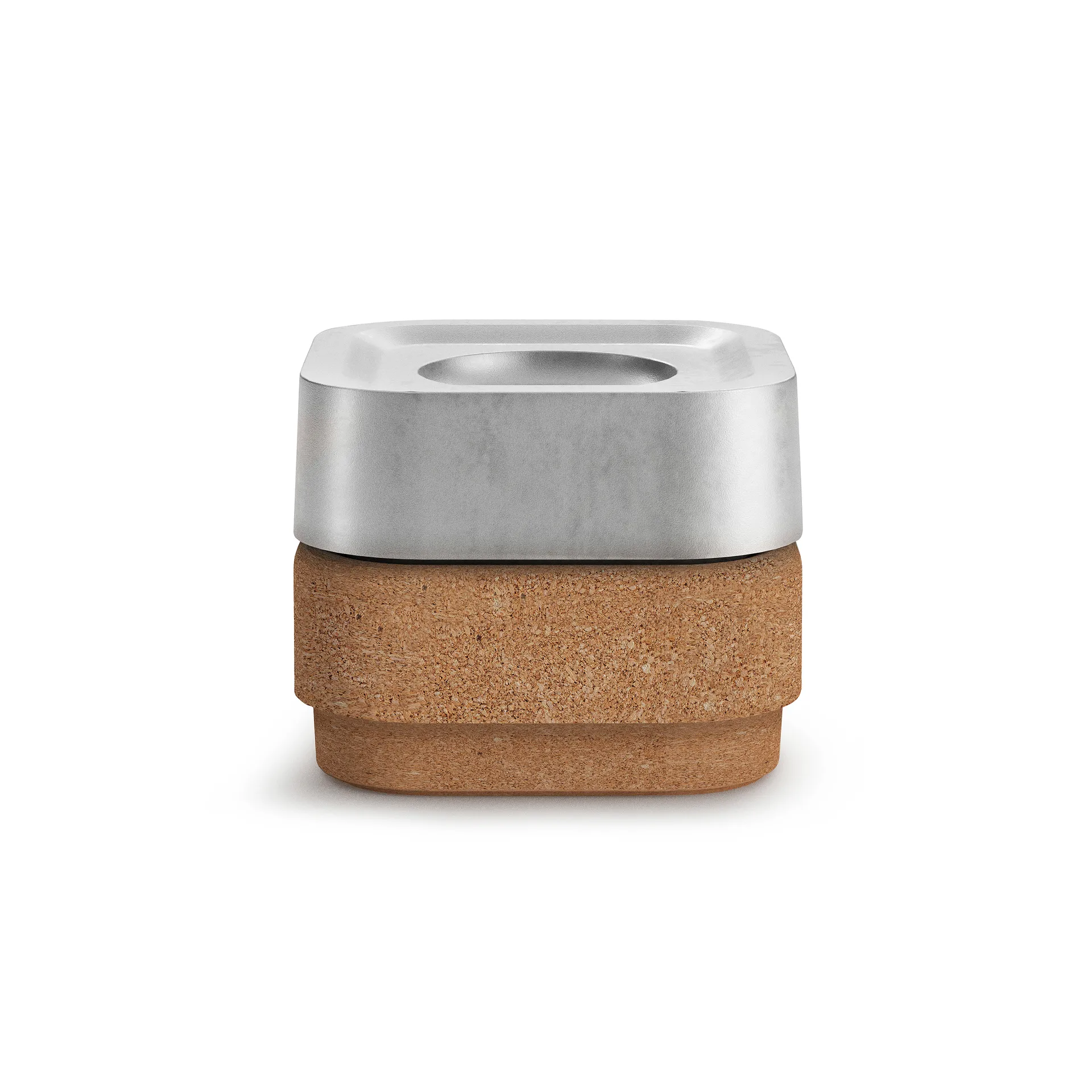 Stumpastaken candle holder Ettan, aluminum Born In Sweden