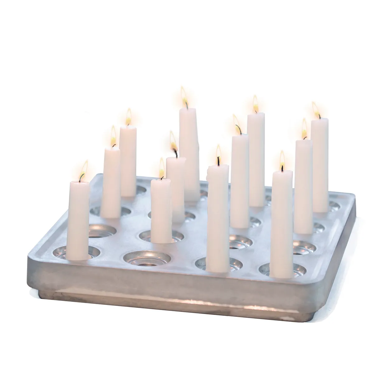Born In Sweden Stumpastaken candle holder large | Scandinavian Design | Candle holders | Grey