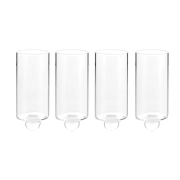 Stumpastaken vase 4-pack - Clear - Born In Sweden