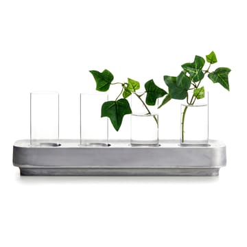 Stumpastaken vase 4-pack - Clear - Born In Sweden