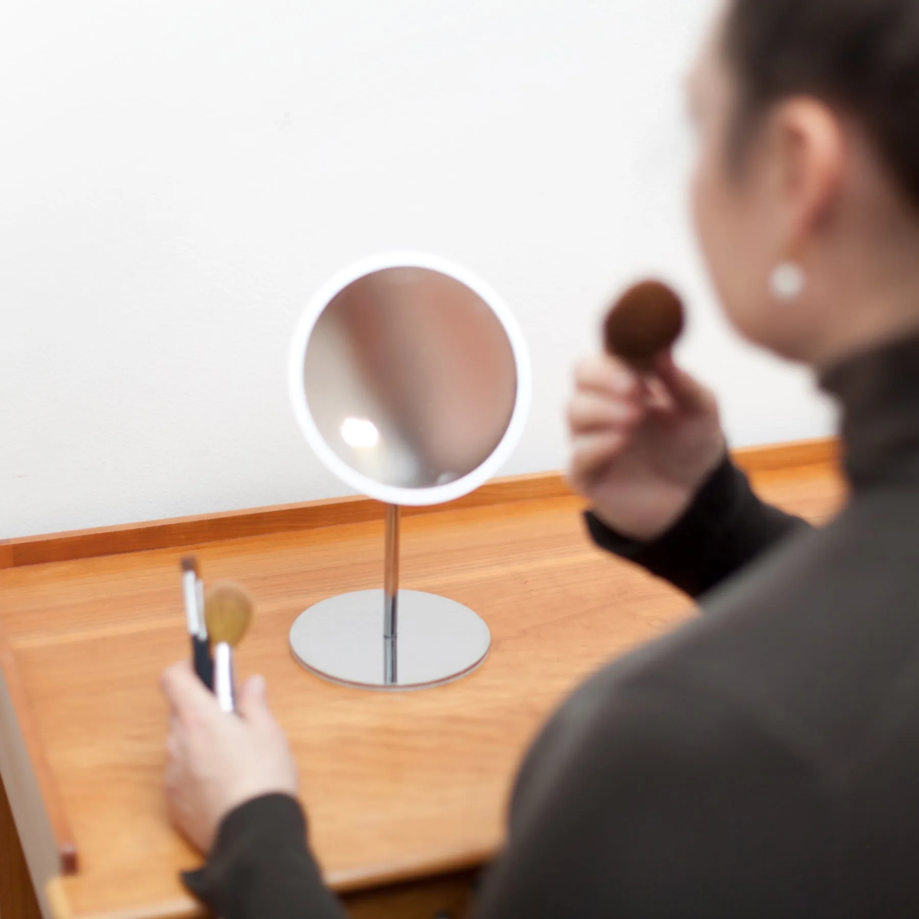 AirMirror table mirror x10 detachable magnetic, Ø16.5 cm Bosign