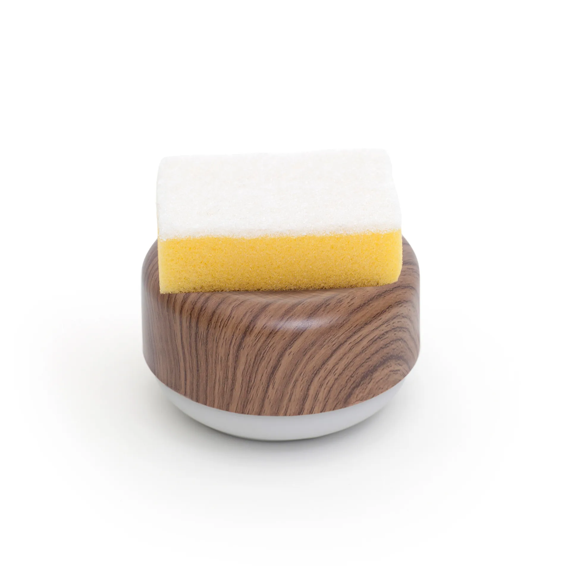Bosign dish soap pump, Dark wooden details Bosign