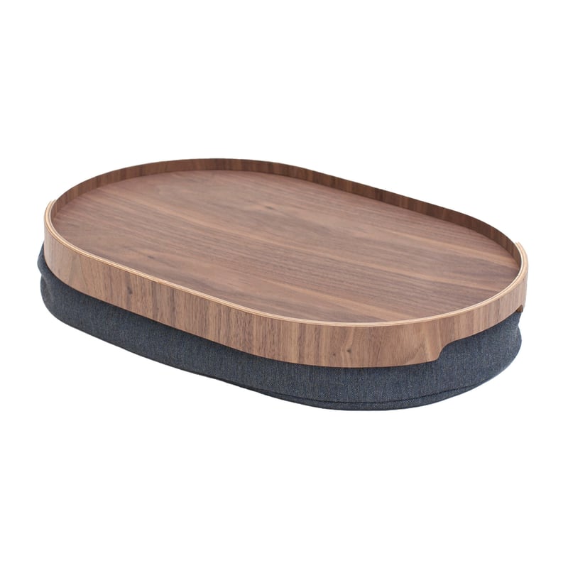 Bosign Bosign Knee tray curveline medium 26x39 cm Walnut
