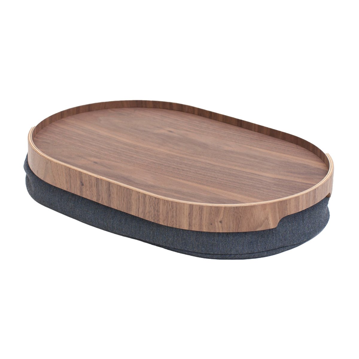 Bosign Bosign Knee tray curveline medium 26x39 cm Walnut