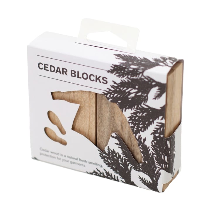 Bosign scent block in white cedarwood - 4-pack - Bosign