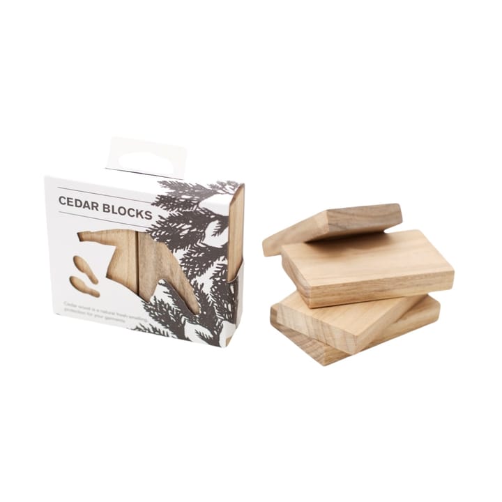 Bosign scent block in white cedarwood, 4-pack Bosign