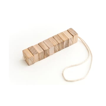 Bosign scent block in white cedarwood on string - 10-pack - Bosign