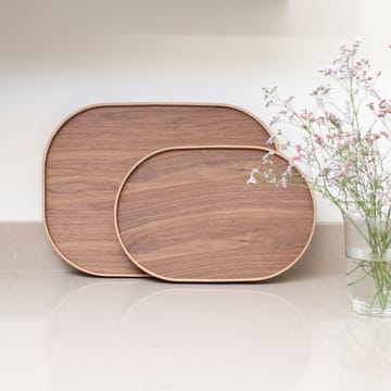 Bosign serving tray curveline large 34x47 cm - Walnut - Bosign