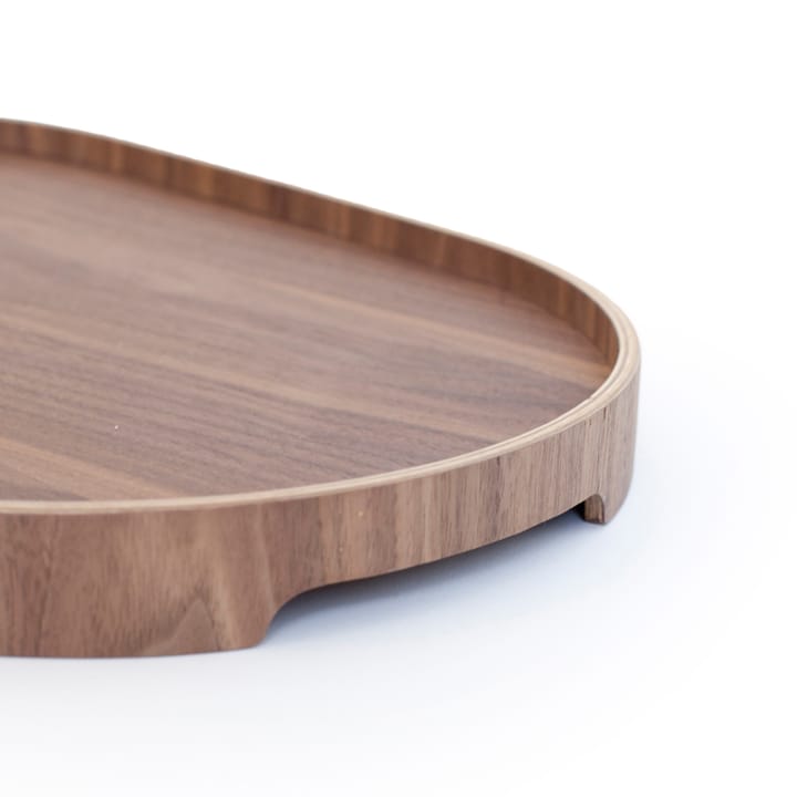 Bosign serving tray curveline medium 26x39 cm - Walnut - Bosign