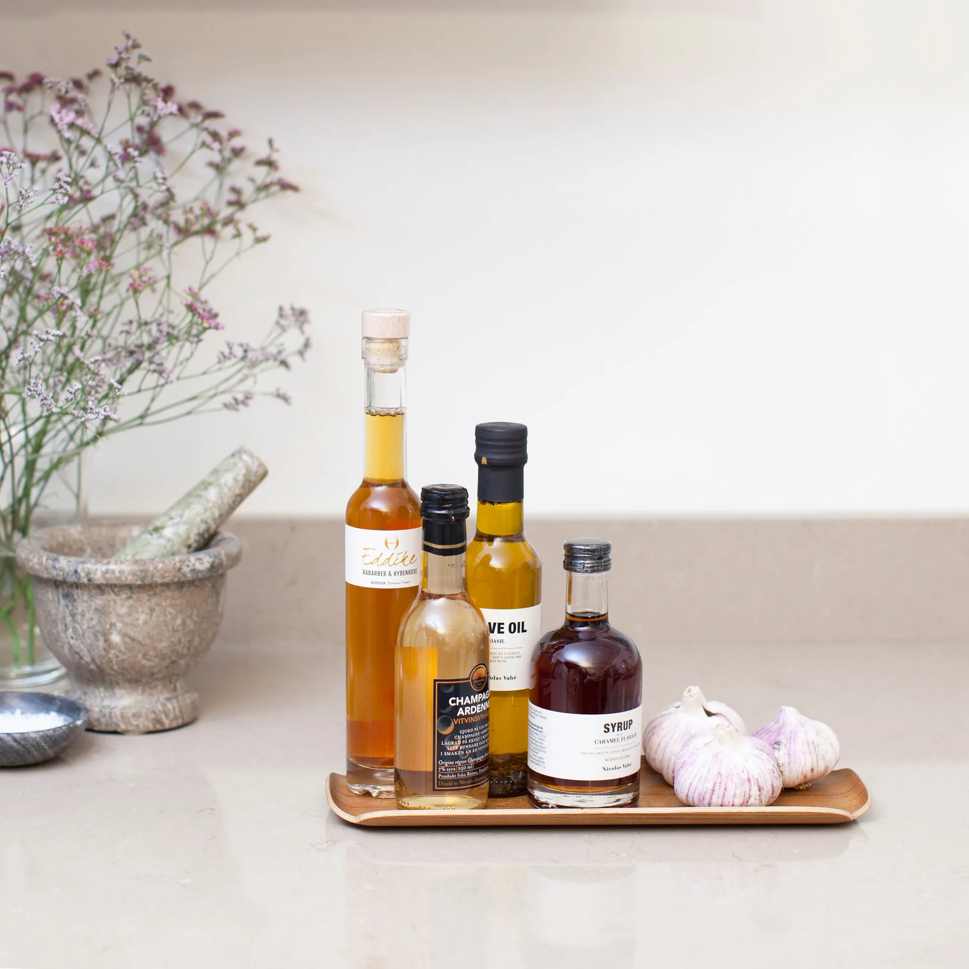 Bosign wooden tray leaf, Walnut Bosign