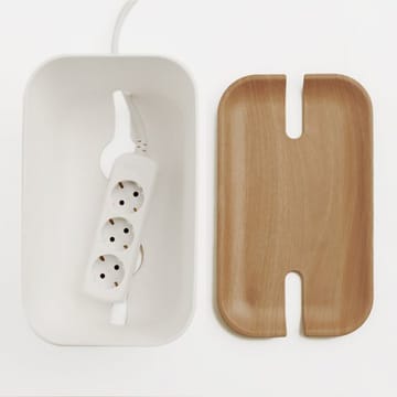 Cable organiser M - wooden print - Bosign