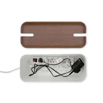 Cable Organiser XL - Dark  wooden details - Bosign