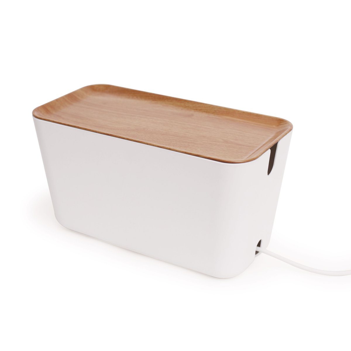 Bosign Cable Organiser XXL cabel tidy Wood-white | Scandinavian Design | Other lighting accessories | Beige