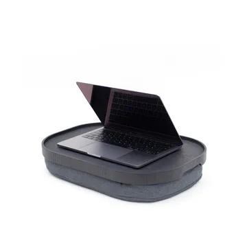 CurveLine™ anti-slip knee tray 47x34 cm - Black willow-grey - Bosign