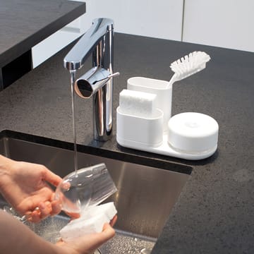 Dishwashing liquid pump with storage rack large - white - Bosign