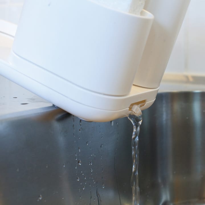Dishwashing liquid pump with storage rack large - white - Bosign