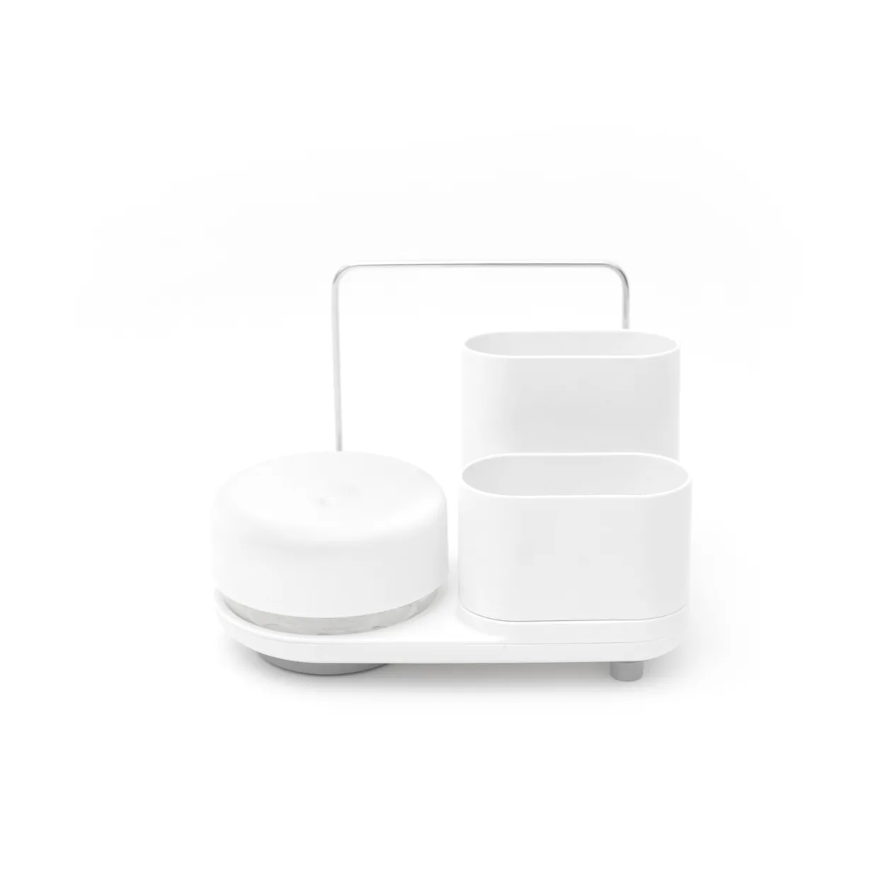 Bosign Do-Dish Caddy PLUS dish soap pump with storage White