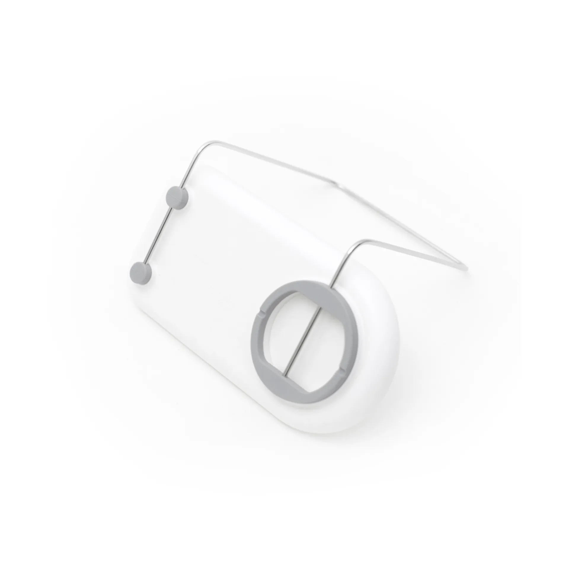 Do-Dish Caddy PLUS dish soap pump with storage, White Bosign