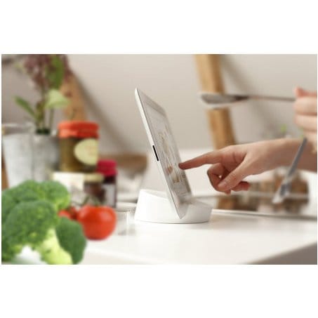 Kitchen tablet stand - white - Bosign