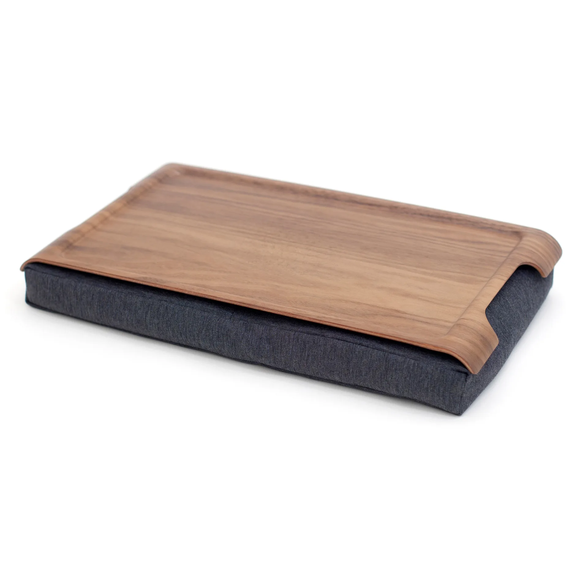 Lap tray mini, grey-wallnut Bosign