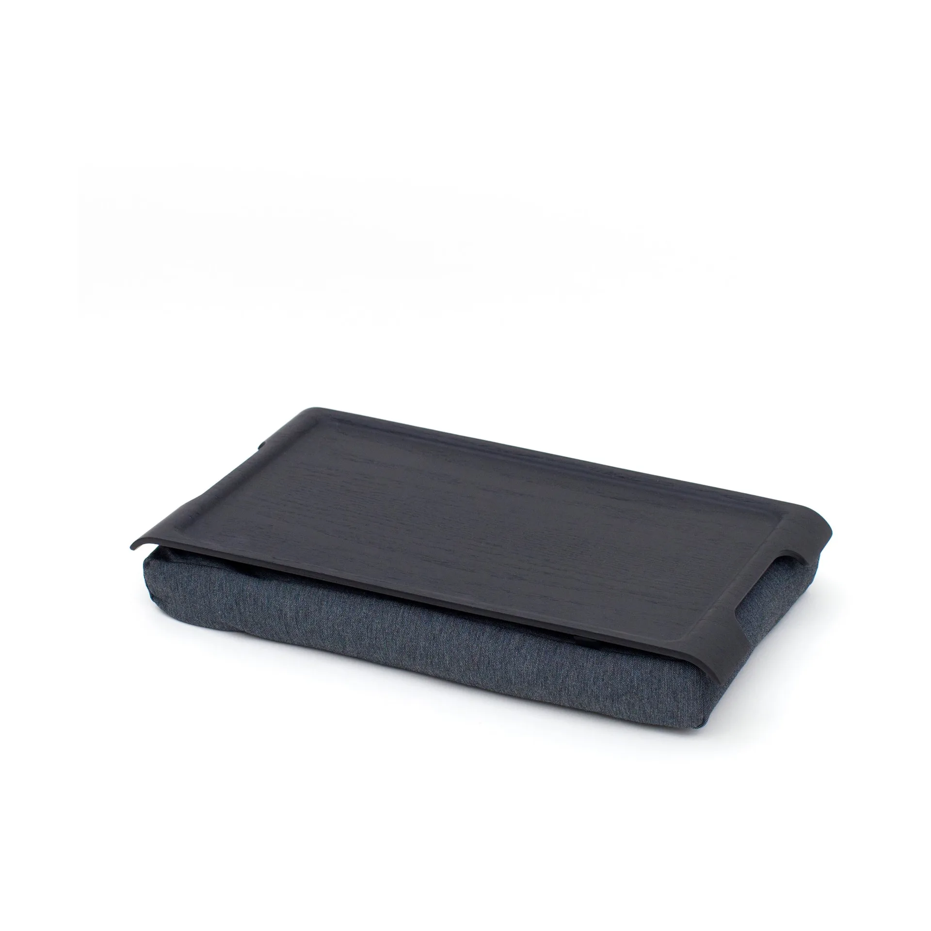 Laptray anti-slip 43x23 cm, Black willow-grey Bosign
