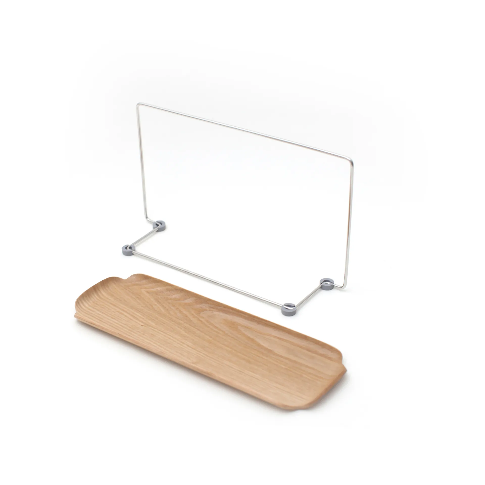 LEAF dish rack with dishcloth holder, Willow-stainless steel Bosign