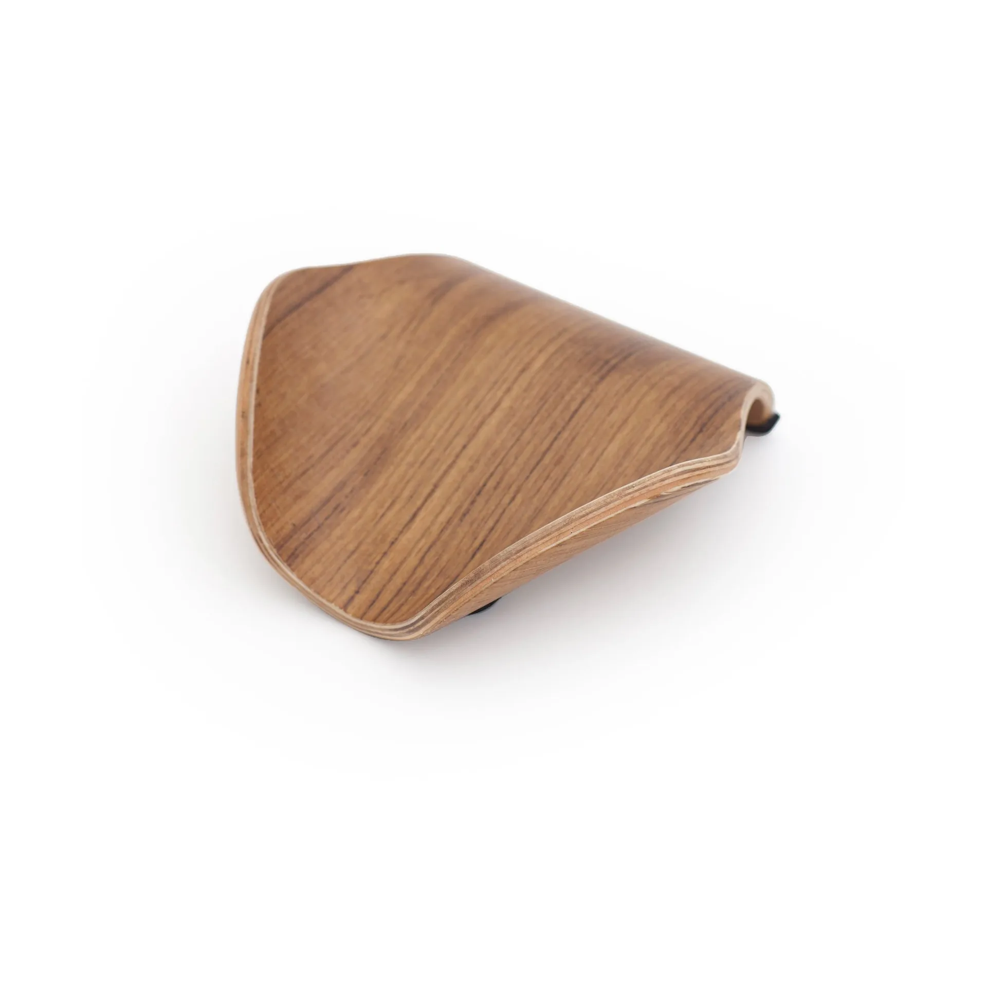 Leaf™ Soap Dish with Drainage 11.5x11.5 cm, Walnut Bosign