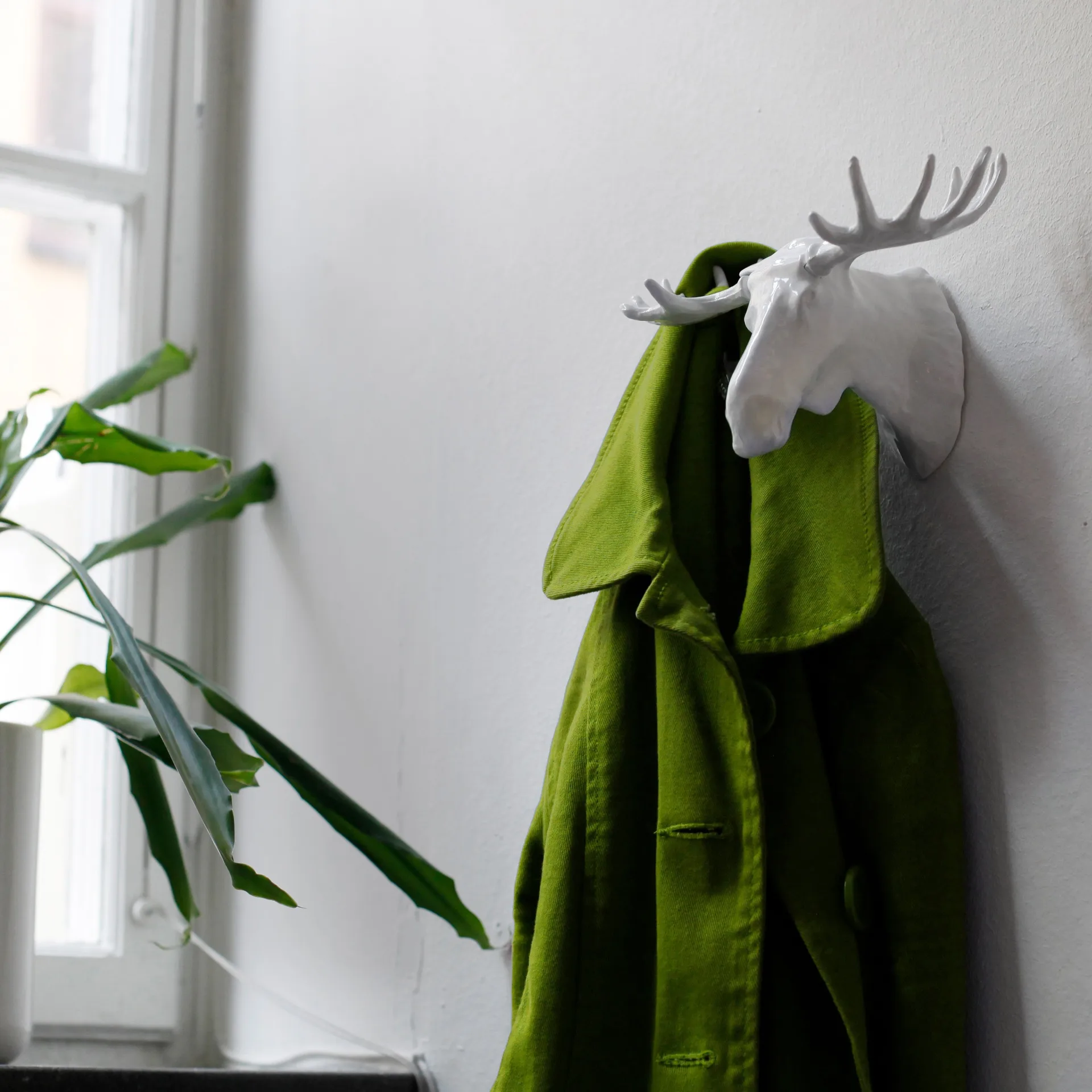 Moose hook, white Bosign