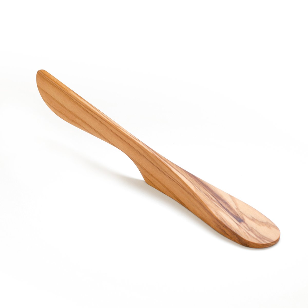 Bosign Self-standing butter knife large wood olive wood