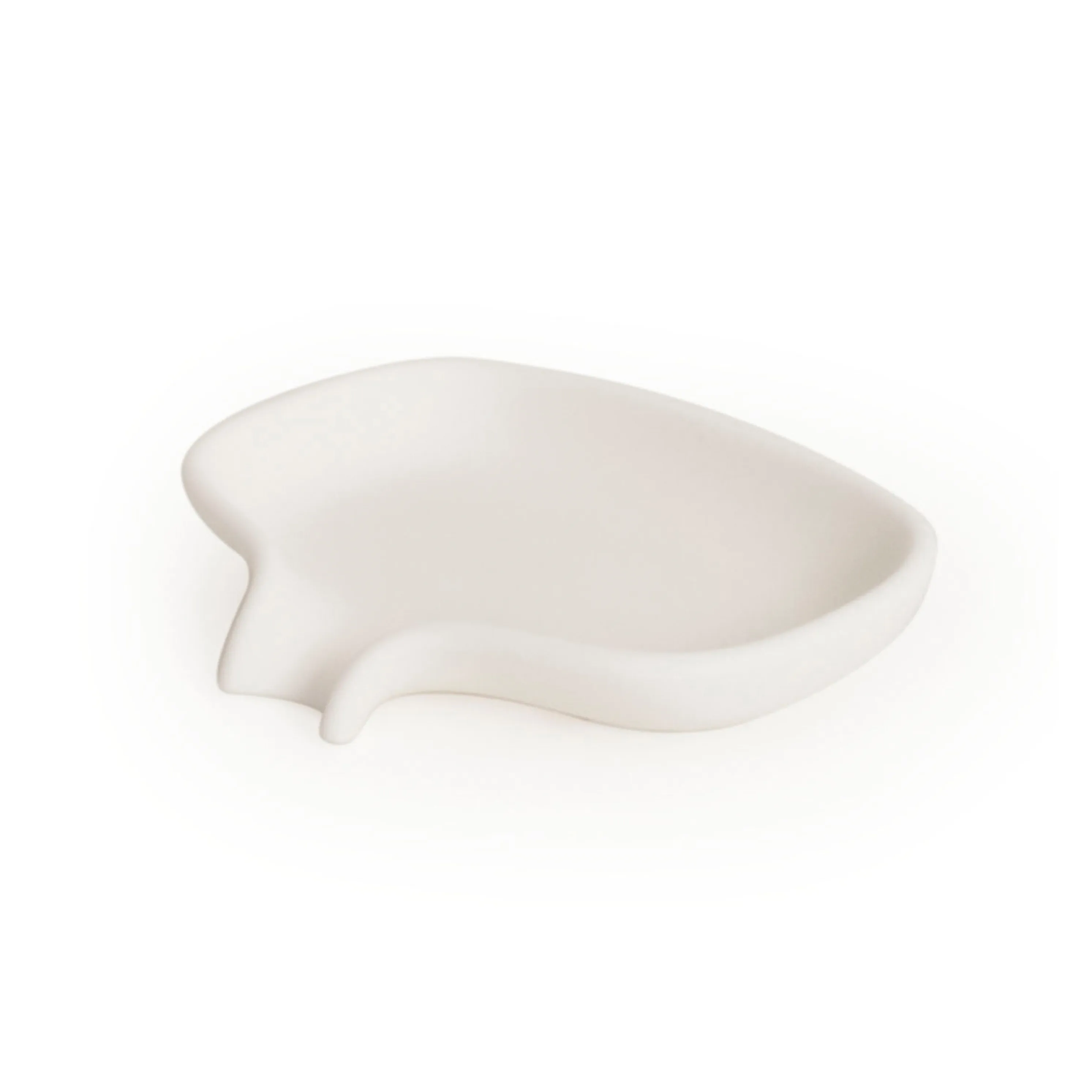 Soap dish with drainage spout silicone from Bosign