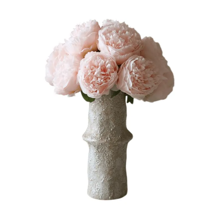 Artificial peony bouquet - Mini, light pink 10 pcs - Botané