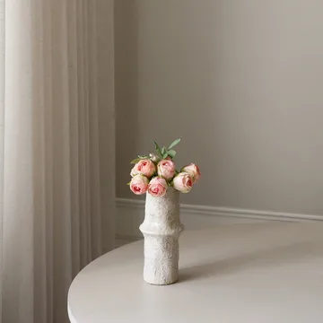 Artificial rose bouquet - Mini, light pink 10 pcs - Botané