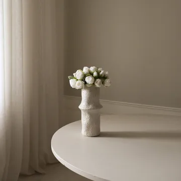 Artificial rose bouquet - Mini, white 10 pcs - Botané