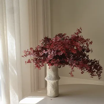Burgundy Maple Branch artificial bouquet - 107 cm, 4 pcs - Botané