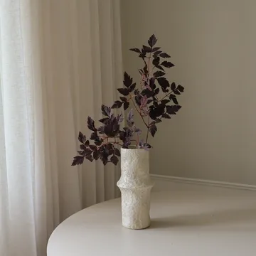 Burgundy Plum Leaves artificial bouquet - Red, 85 cm, 1 pc - Botané