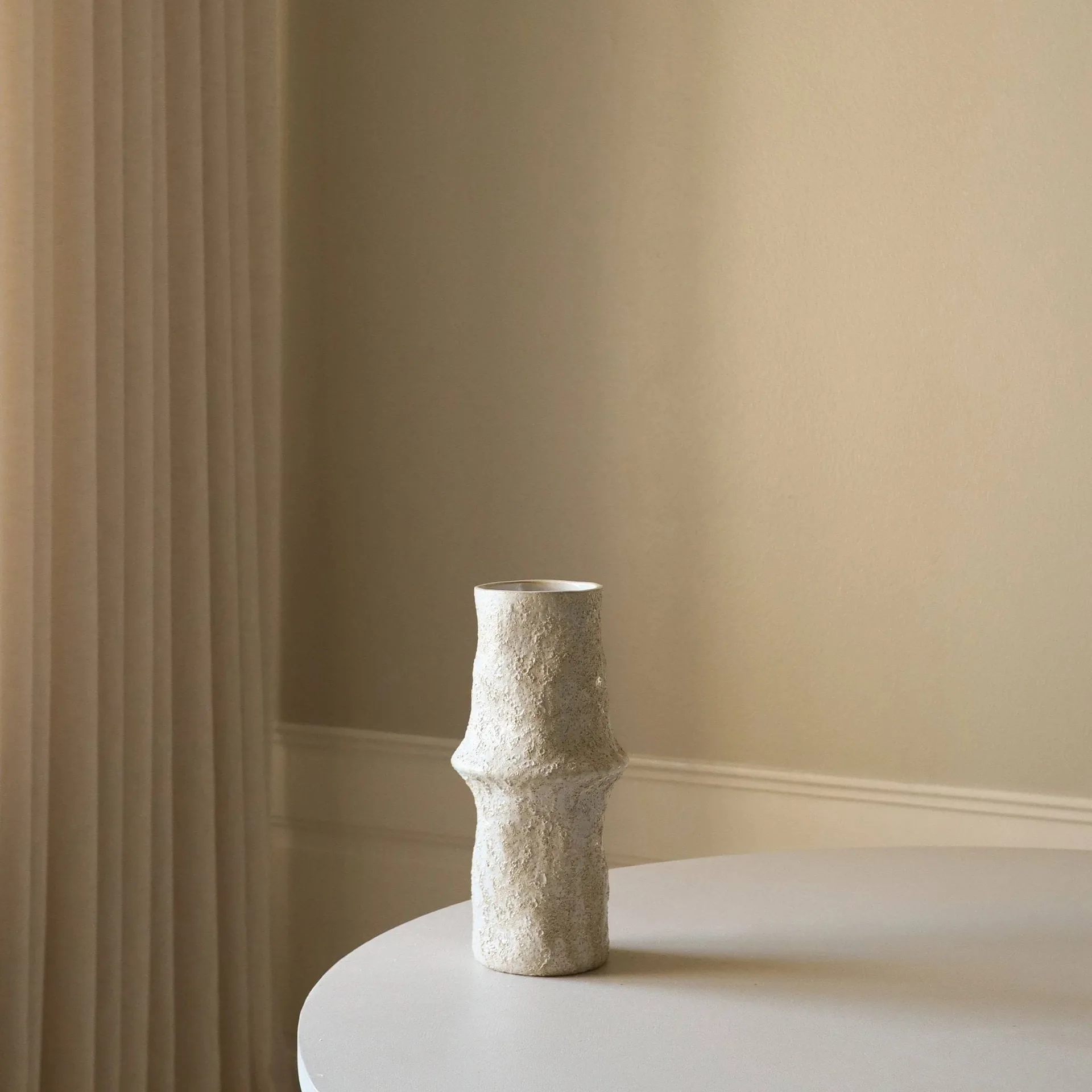 Earth ceramic vase, Large, Ø10x30.5 cm Botané