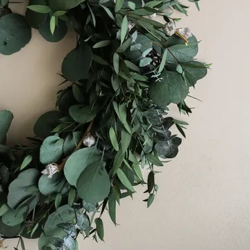 Eucalyptus Wreath wreath - Green mixed, Ø40 cm - Botané