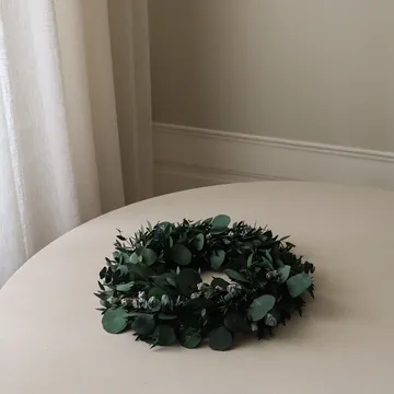 Eucalyptus Wreath wreath - Green mixed, Ø40 cm - Botané