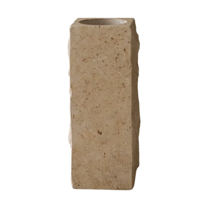 Limestone Edge marble vase - Medium, 30 cm - Botané