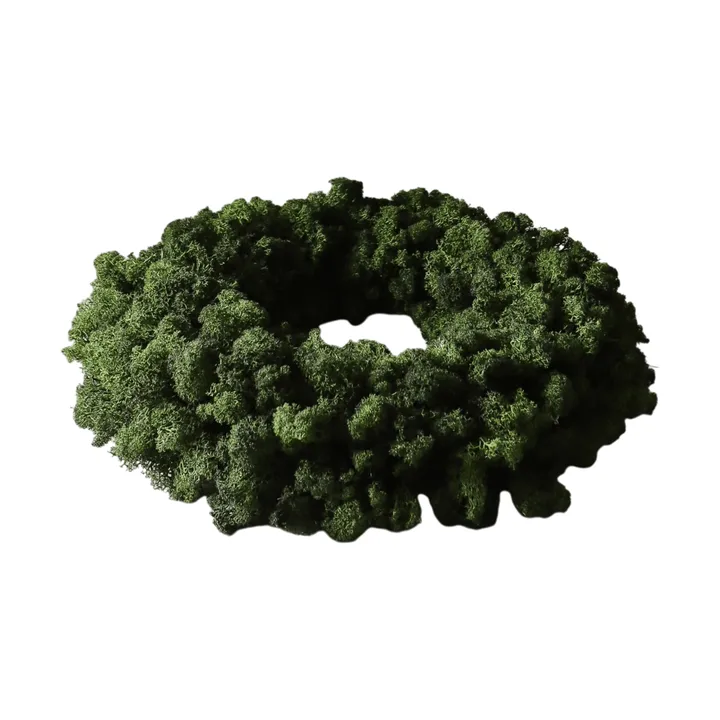 Moss Wreath wreath - Green, Ø40 cm - Botané