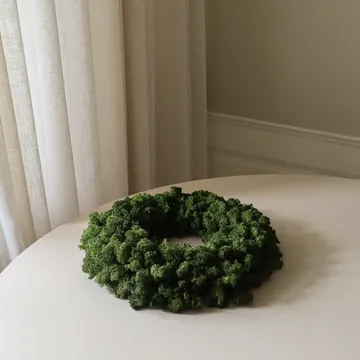 Moss Wreath wreath - Green, Ø40 cm - Botané