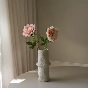 Peony artificial flower - Light pink, 56 cm, 1 pc - Botané