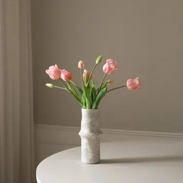 Triumph tulips artificial bouquet - Light pink, 10 pcs - Botané