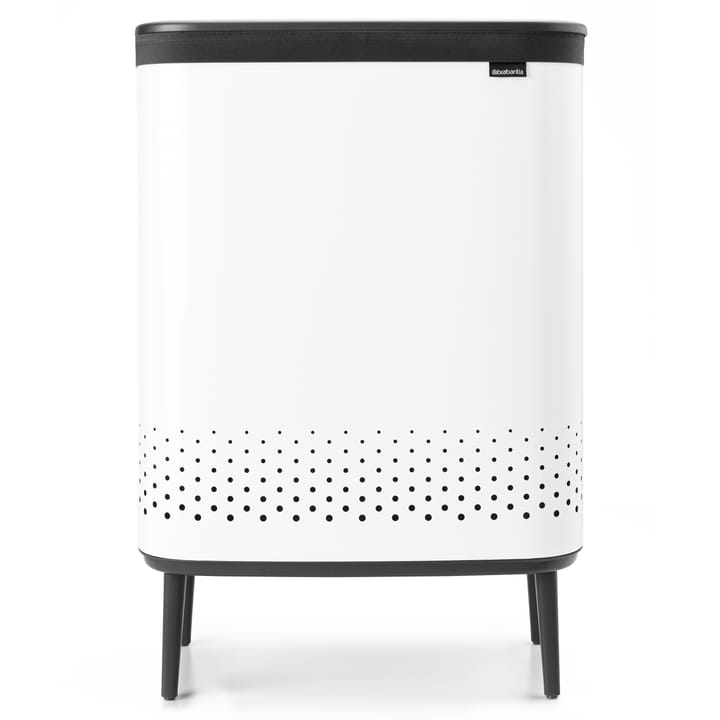 Bo laundry basket high 2x45 L - white - Brabantia