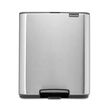 Bo pedal bin 12 L - Matte Steel Fingerprint Proof - Brabantia
