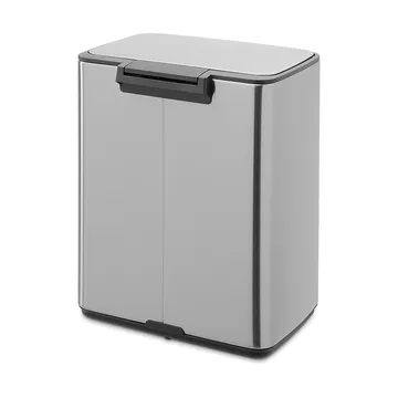 Bo pedal bin 12 L - Matte Steel Fingerprint Proof - Brabantia